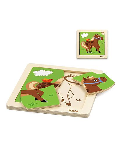 Puzzle Plano Caballito Viga